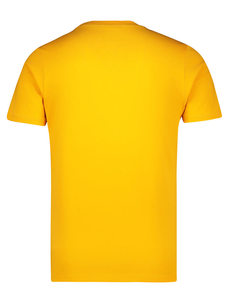 Leisure Tee 2025/26 - YELLOW SAFFRON/BLACK