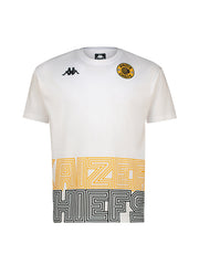 Kids Supporters Graphic Cotton Tee - White