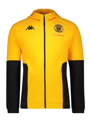 Leisure Hoodie 2025/26 - YELLOW SAFFRON/BLACK