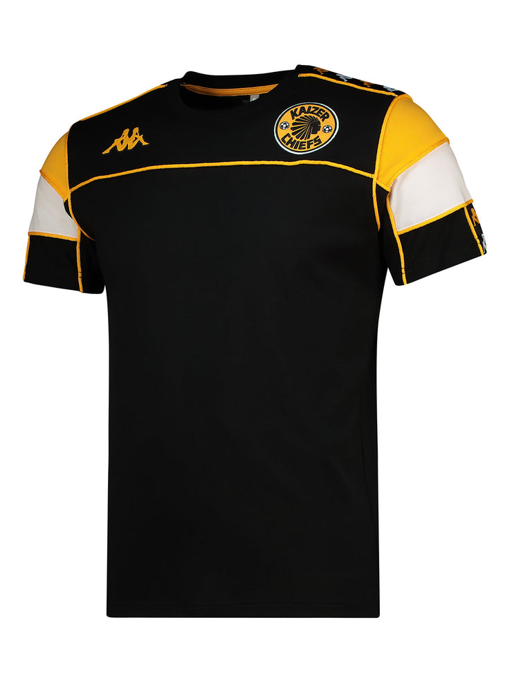 222 Banda Tee - Black/Yellow/White