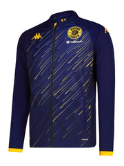 Warm Up Full Zip 2025/26 - Blue Astral/Yellow