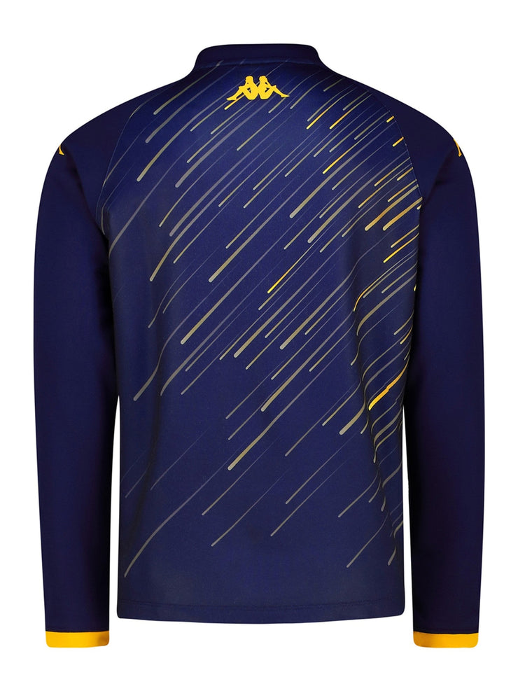 Warm Up Full Zip 2025/26 - Blue Astral/Yellow