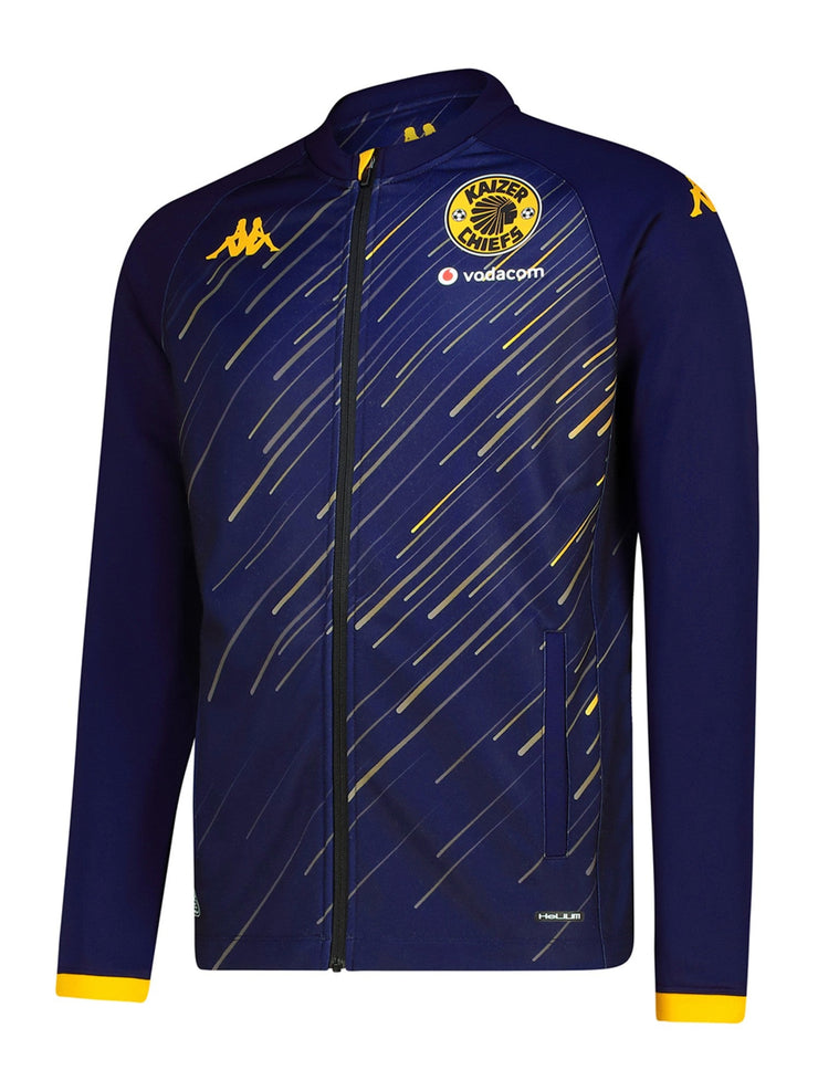 Warm Up Full Zip 2025/26 - Blue Astral/Yellow