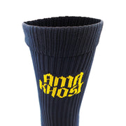 Spoxs Socks - Anthracite/Yellow