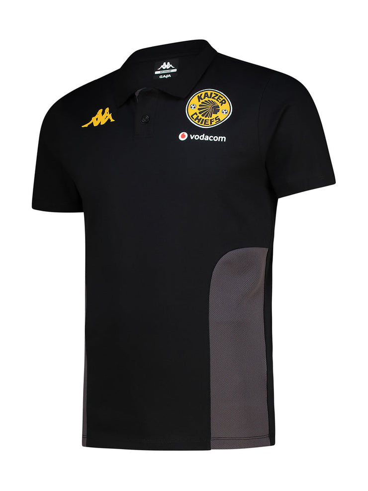 Leisure Polo 2025/26 - Black/Dark Grey