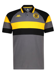 Supporters Leisure Polo - Grey/Black/Yellow